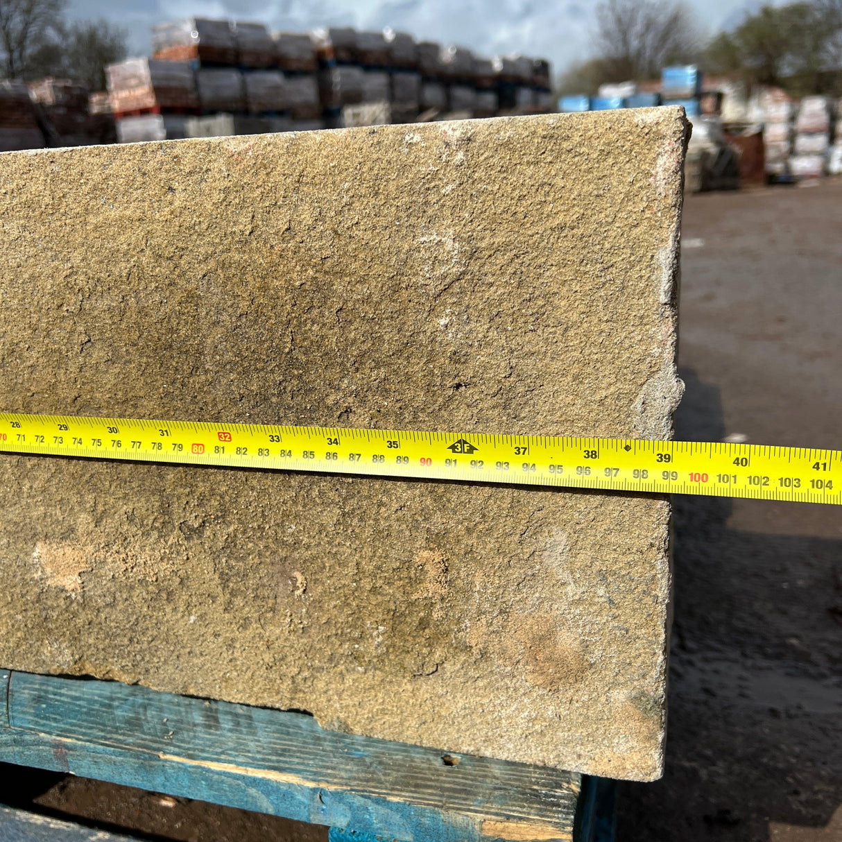 990mm Reclaimed Step Stone - Reclaimed Brick Company