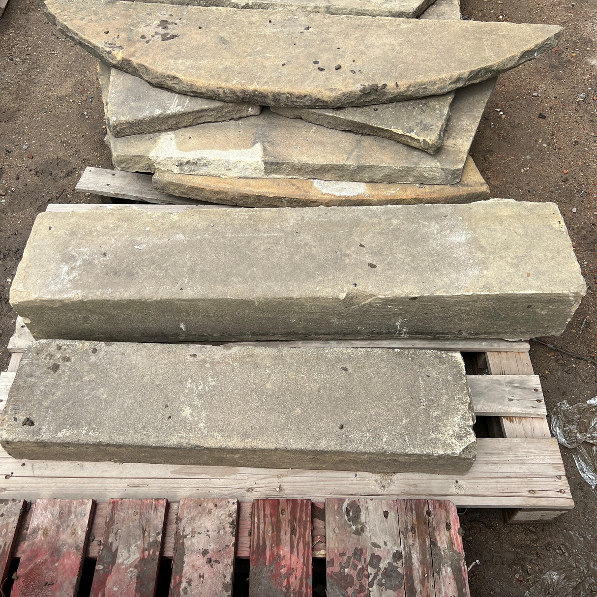 Reclaimed Stone Lintel / Step - Reclaimed Brick Company