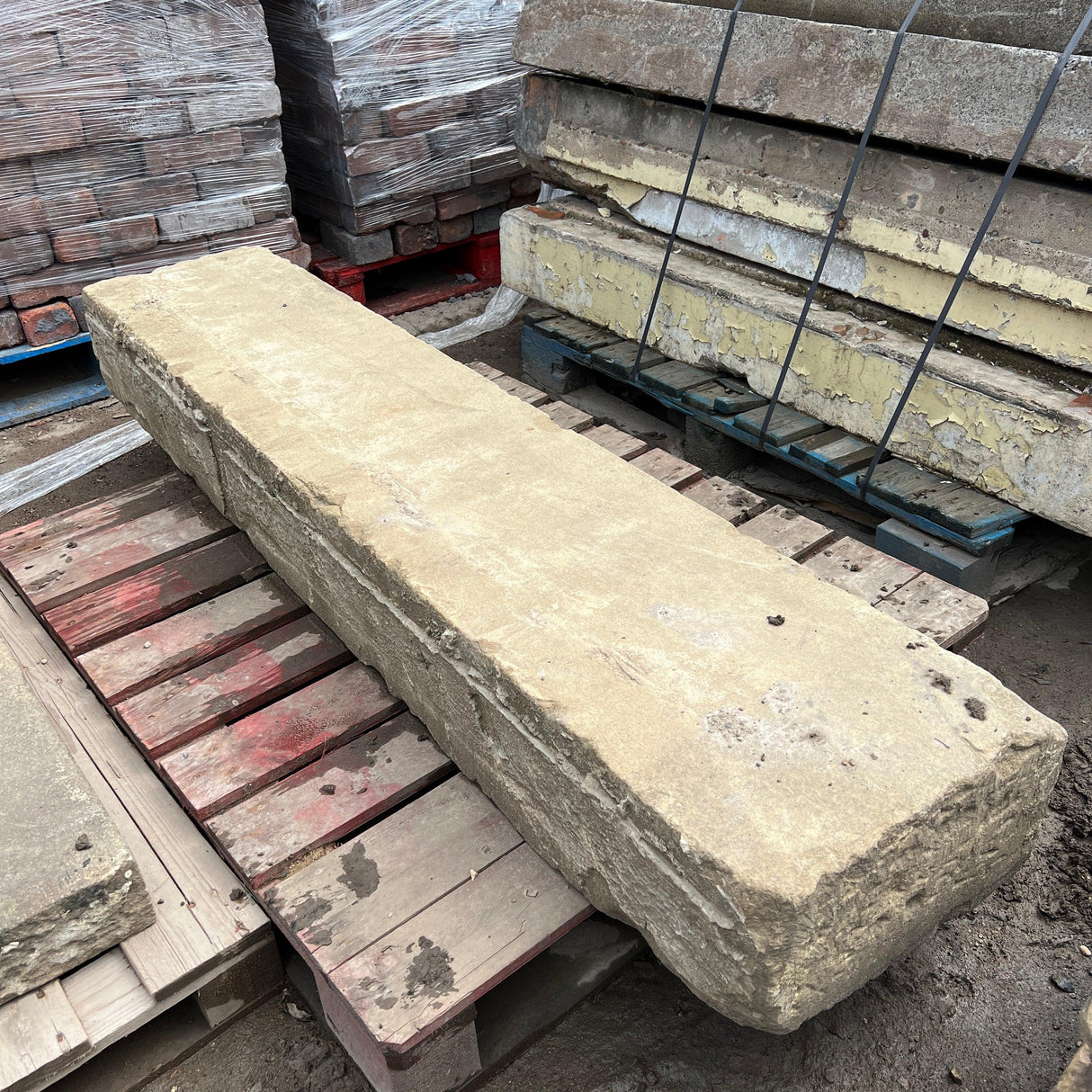 Reclaimed Stone Lintel / Step - Reclaimed Brick Company