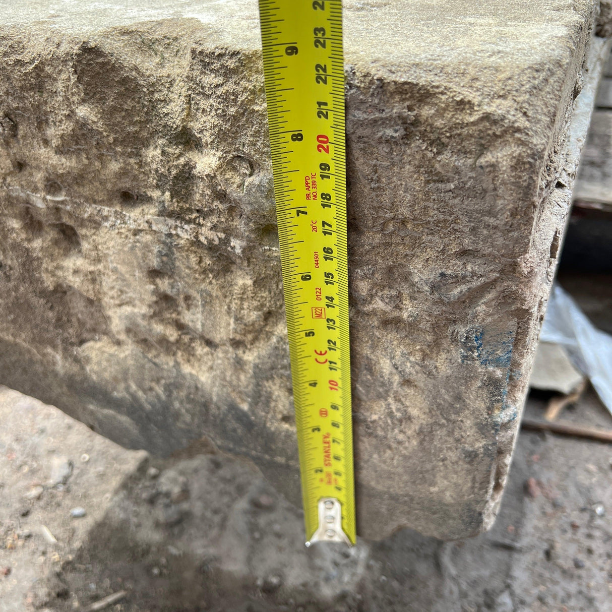 Reclaimed Stone Lintel / Step - Reclaimed Brick Company