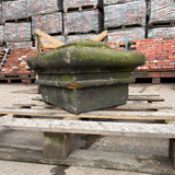 Moss Reclaimed Stone Pillar Cap - Reclaimed Brick Company