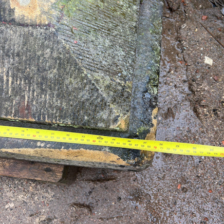 Mossy Stone Pillar Caps - Reclaimed Brick Company