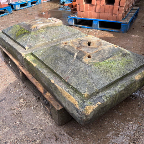 Stone Pillar Caps - Reclaimed Brick Company