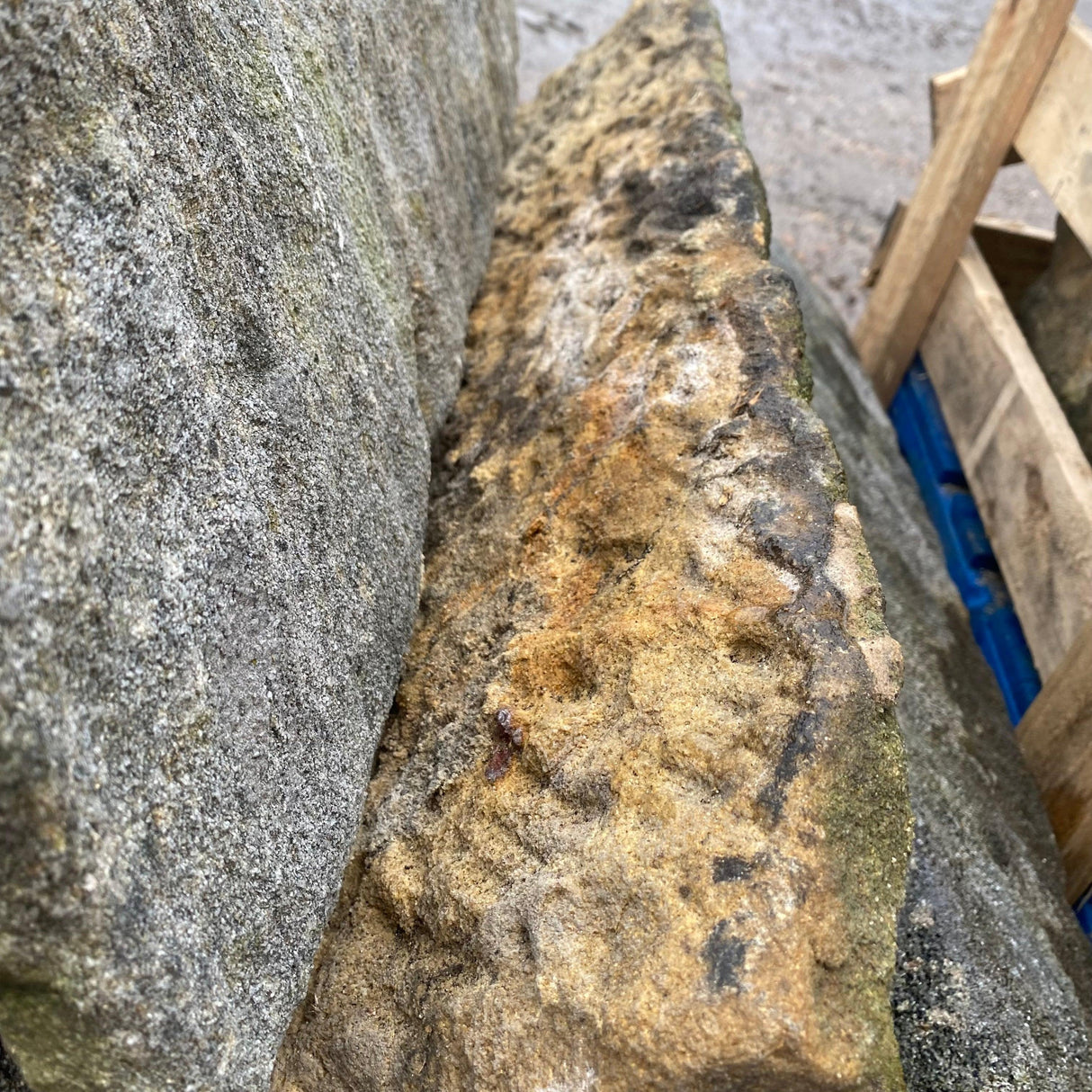 Reclaimed Stone Roof Ridge Tiles - Batch of 29 ft (Job Lot) - Reclaimed Brick Company