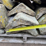 Weathered Stone Roof Ridge Tiles - Reclaimed Brick Company