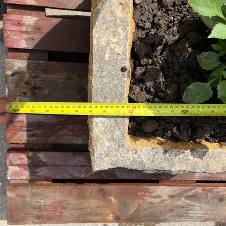 Reclaimed Stone Trough / Planter - No.13 - Reclaimed Brick Company