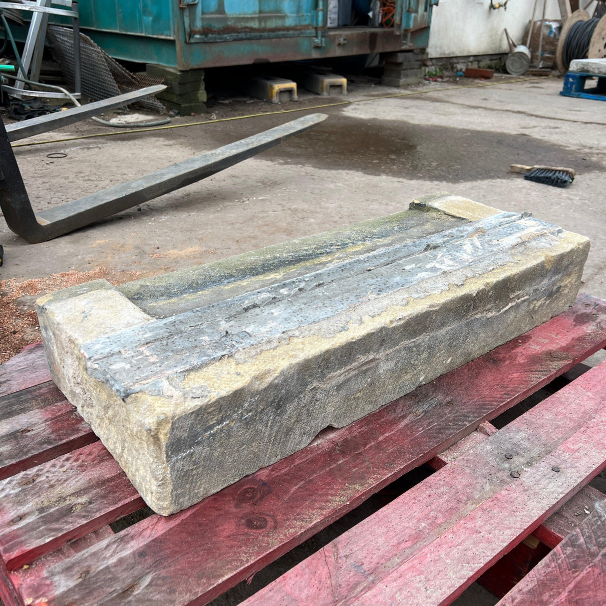 Vintage Stone Window Sill - Reclaimed Brick Company