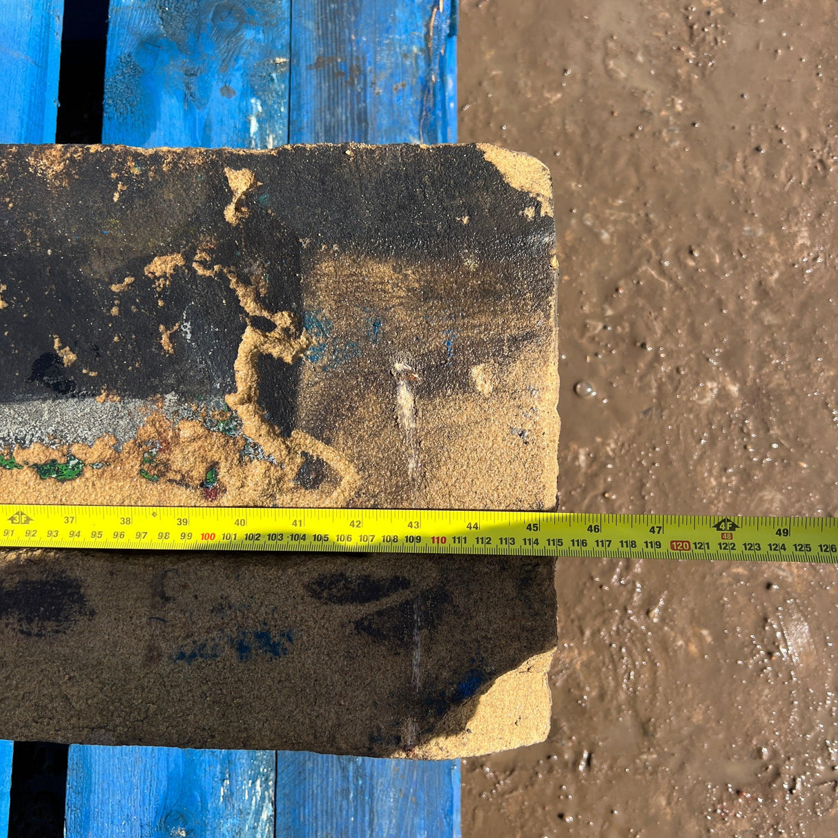 1150mm Reclaimed Stone Window Sill - Reclaimed Brick Company