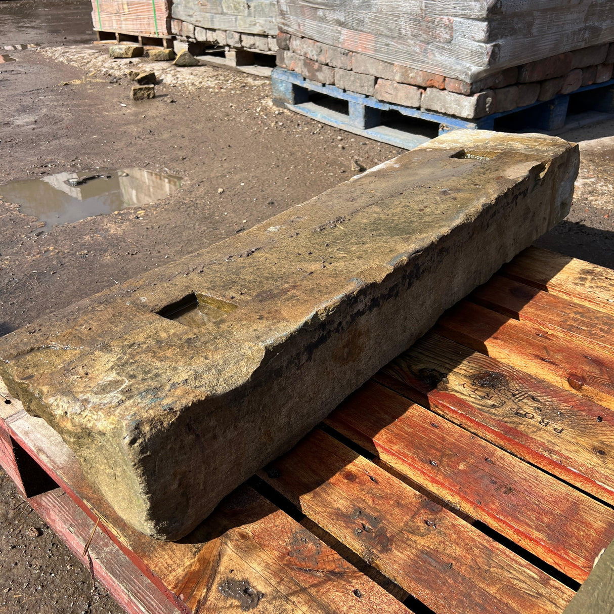 Reclaimed Stone Window Sill / Step