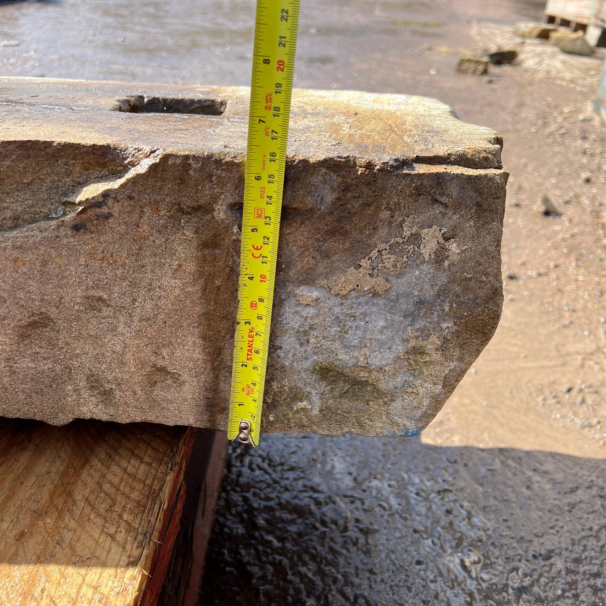 Reclaimed Stone Window Sill / Step