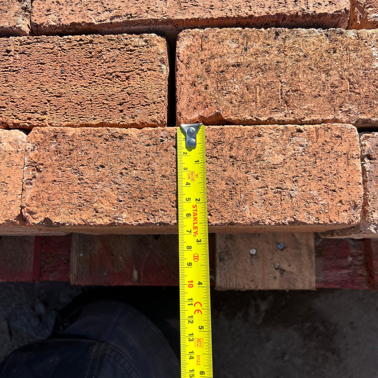 65mm Reclaimed Imperial Bricks - Reclaimed Brick Company