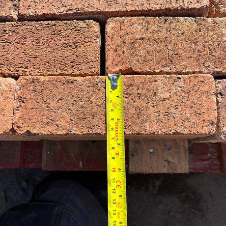 65mm Reclaimed Imperial Bricks - Reclaimed Brick Company