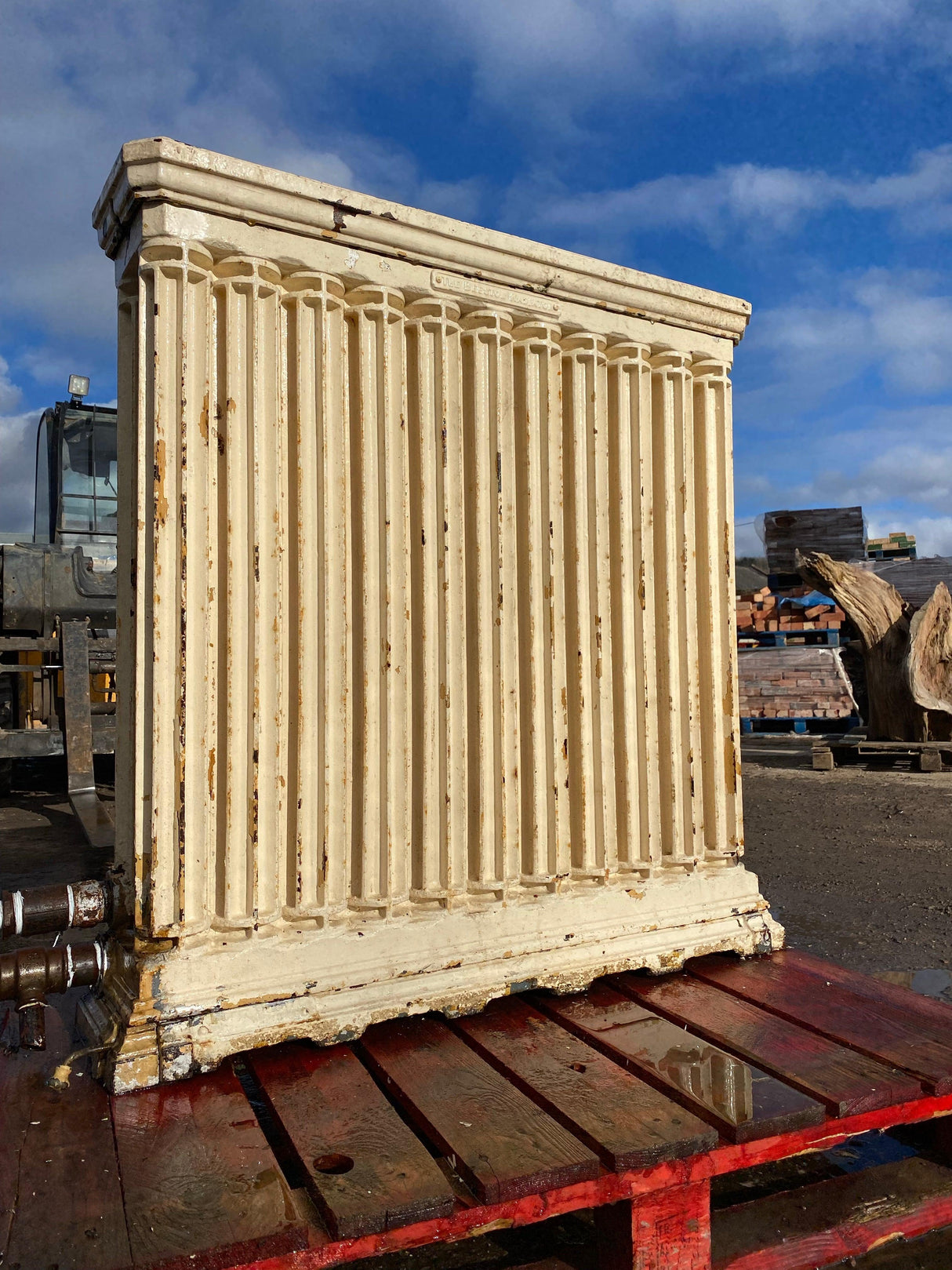 Reclaimed “The Beeston Radiator” Church Cast Iron Radiator - 2 Available - Reclaimed Brick Company