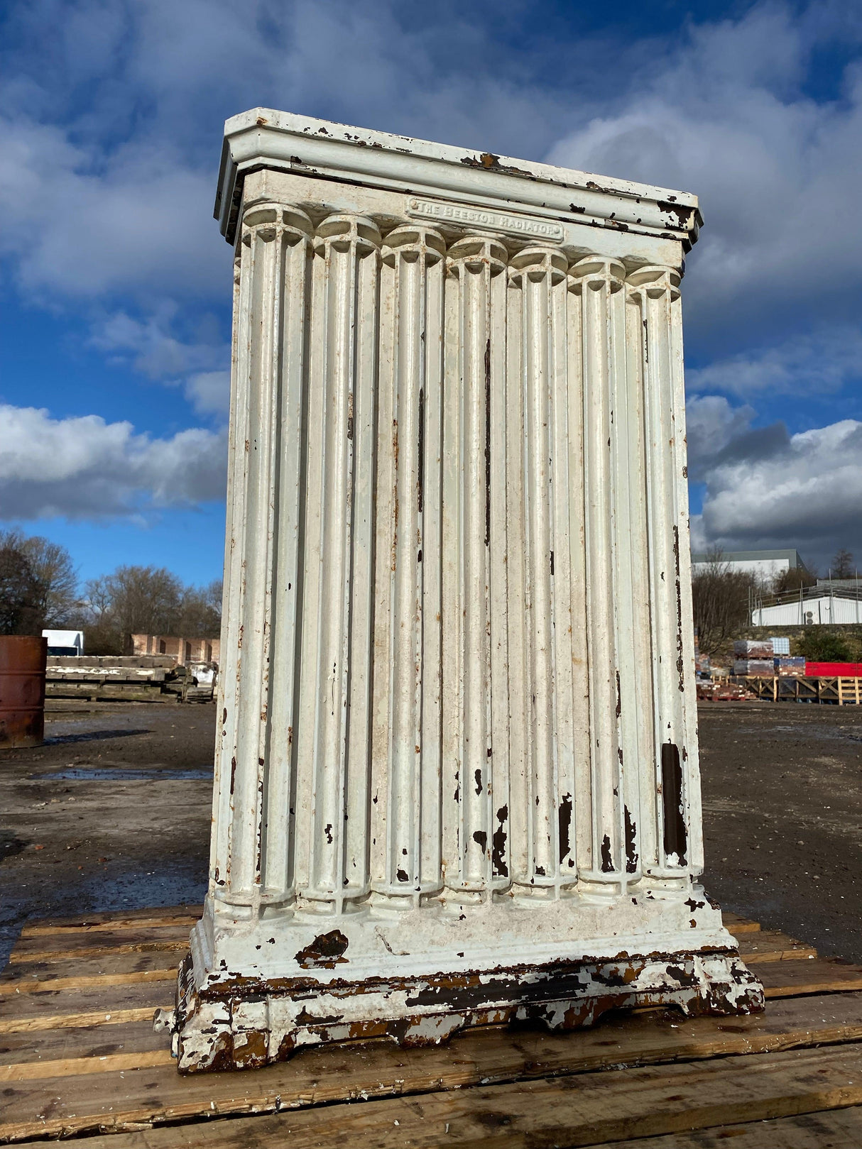 Reclaimed “The Beeston Radiator” Church Cast Iron Radiator - 3 Available - Reclaimed Brick Company