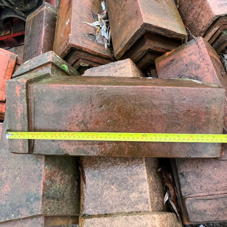 Reclaimed Triangle Ridge Tile - Job Lot of 100 - Reclaimed Brick Company