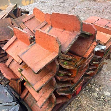 Reclaimed Triangle Ridge Tile - Job Lot of 45 - Reclaimed Brick Company