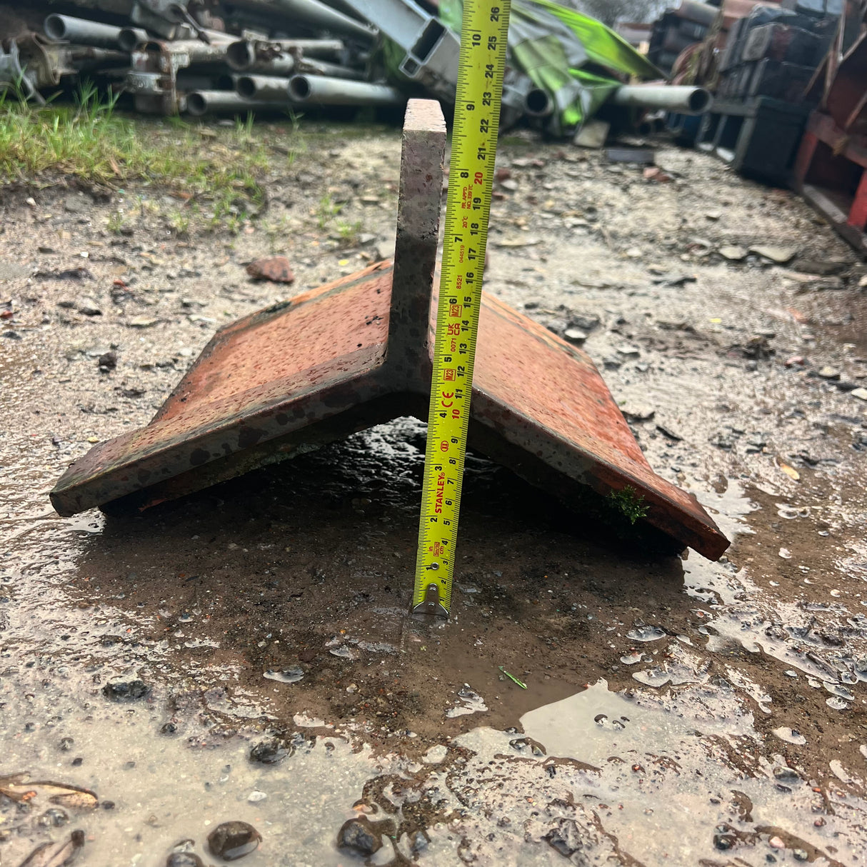 Reclaimed Triangle Ridge Tile - Job Lot of 45 - Reclaimed Brick Company