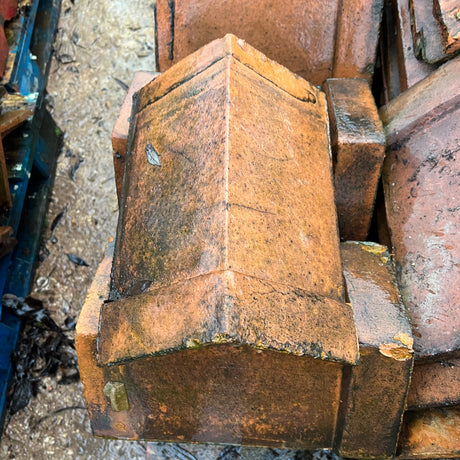 Reclaimed Triangle Ridge Tile - Job Lot of 80 - Reclaimed Brick Company