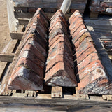 Handmade Triangle Wall Coping Bricks - Reclaimed Brick Company