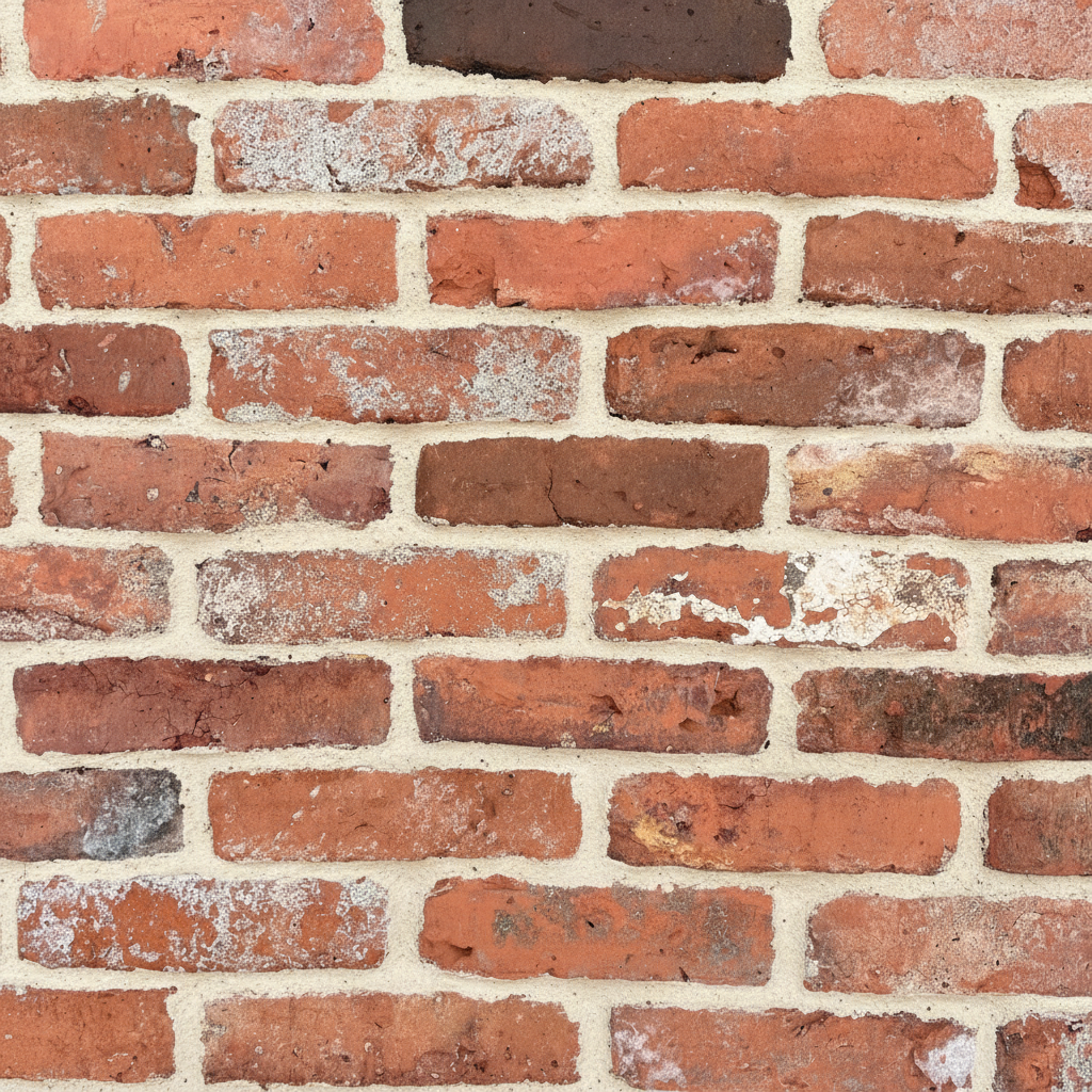 Reclaimed Tudor Brick Slips - Handmade Brick Slips Cut From Real Reclaimed Bricks