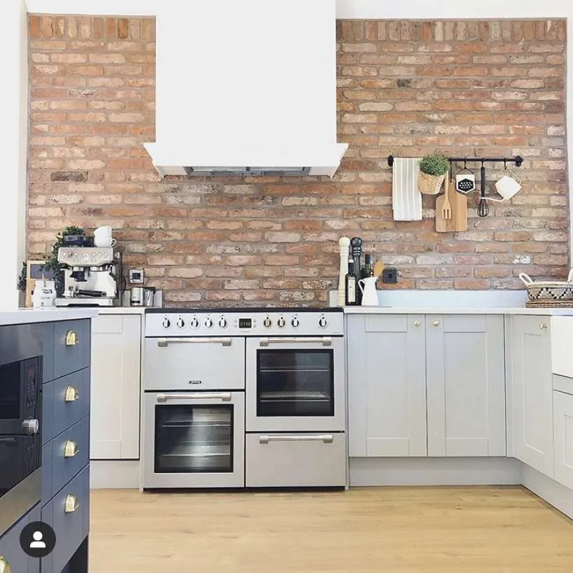 Reclaimed Tudor Brick Slips - Handmade Brick Slips Cut From Real Reclaimed Bricks