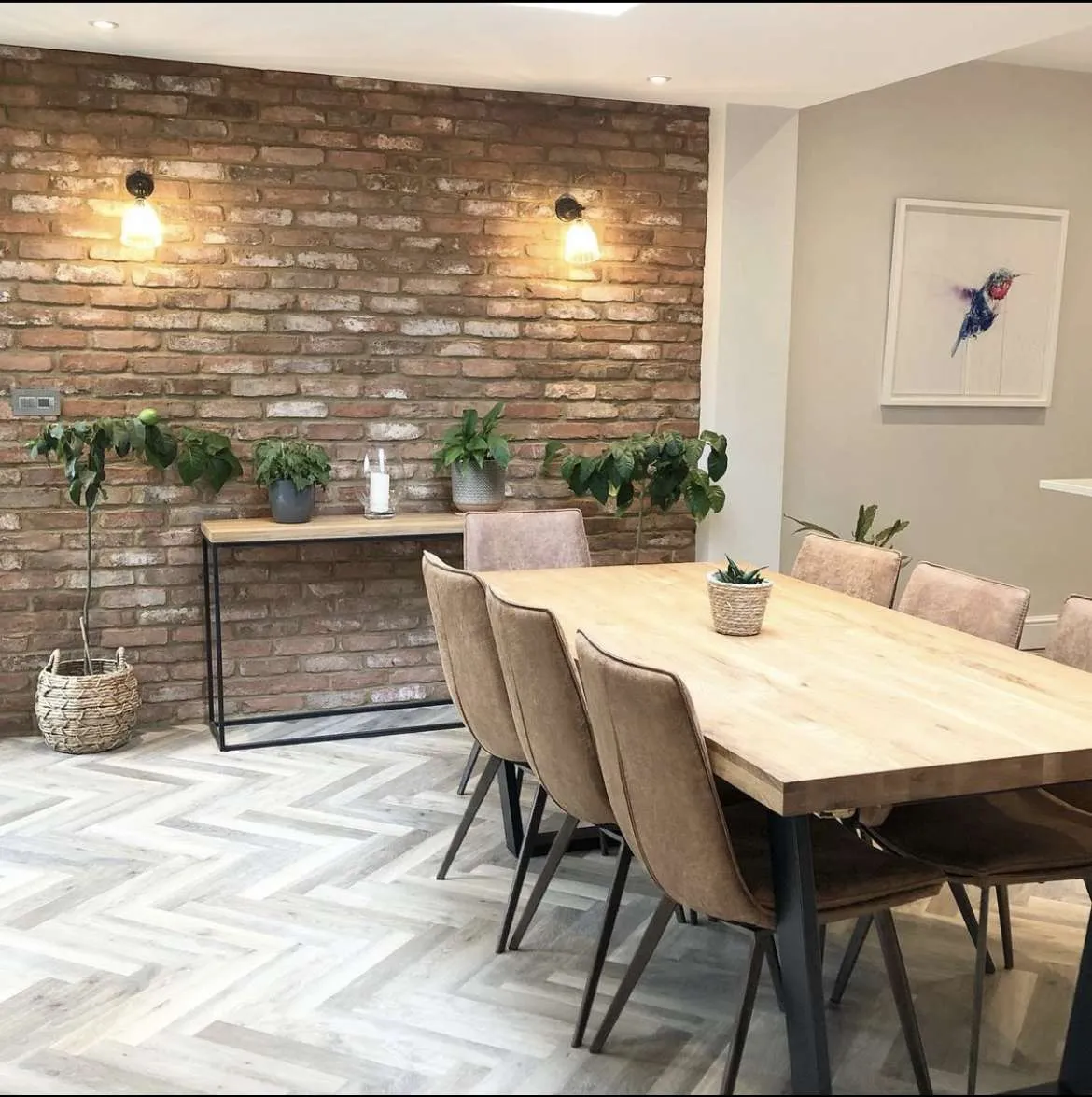 Reclaimed Tudor Handmade Brick Slips - Cut From Real Reclaimed Bricks