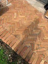 Reclaimed Victorian Handmade Paving Bricks | Pack of 450 Bricks - Reclaimed Brick Company