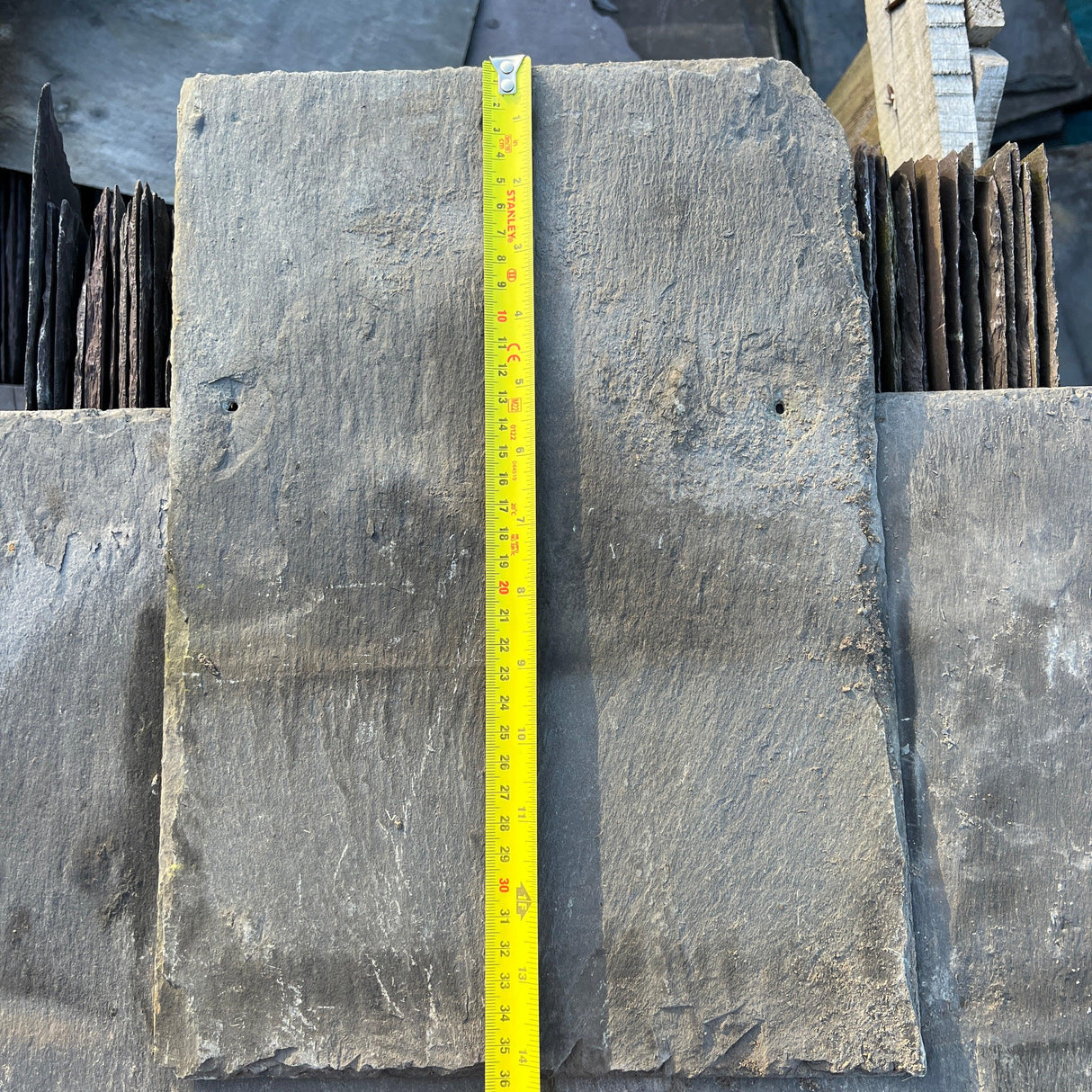 Reclaimed Roof Welsh Blue 14” x 10” Slates - Reclaimed Brick Company