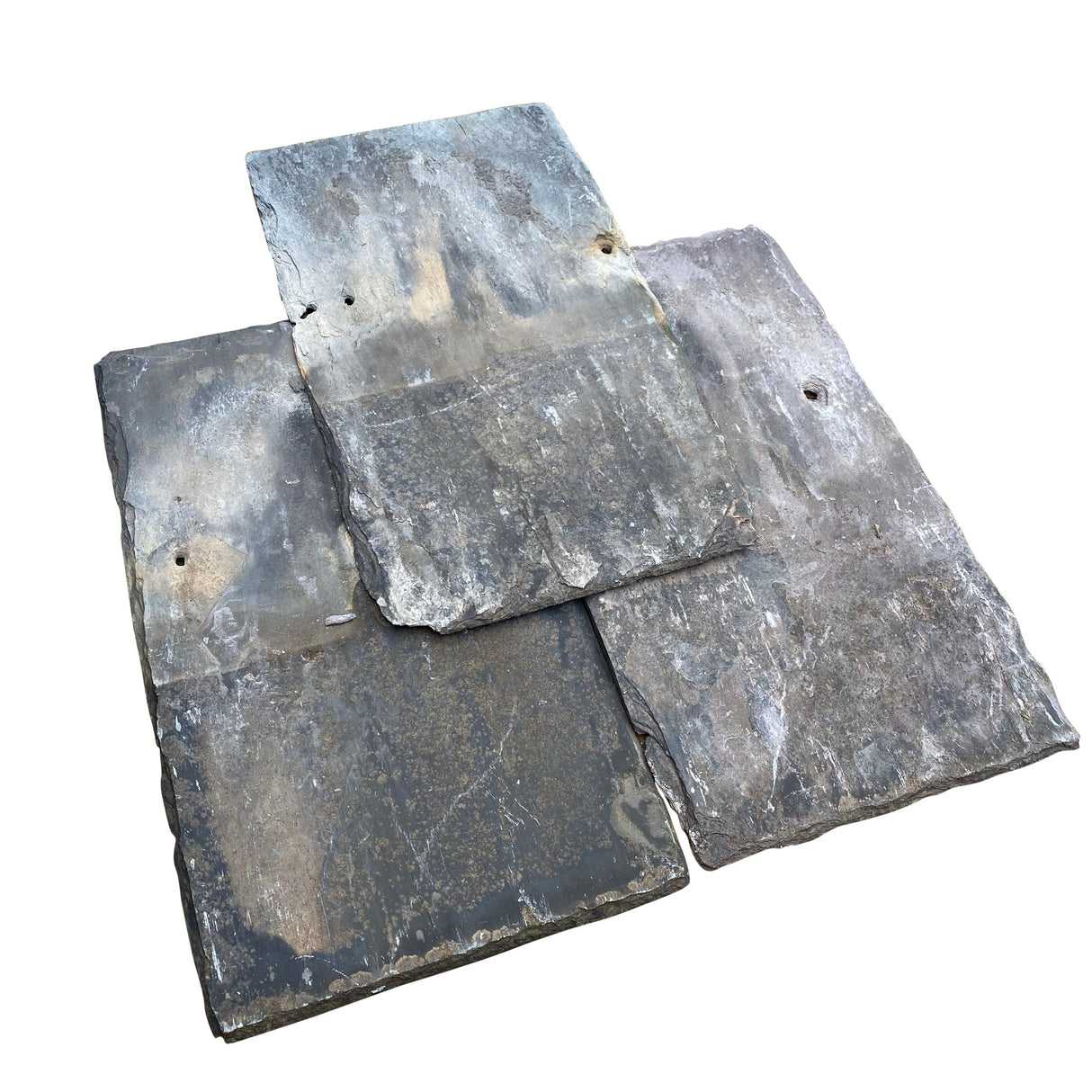 Reclaimed Welsh Blue 14” x 8” Slates - Reclaimed Brick Company
