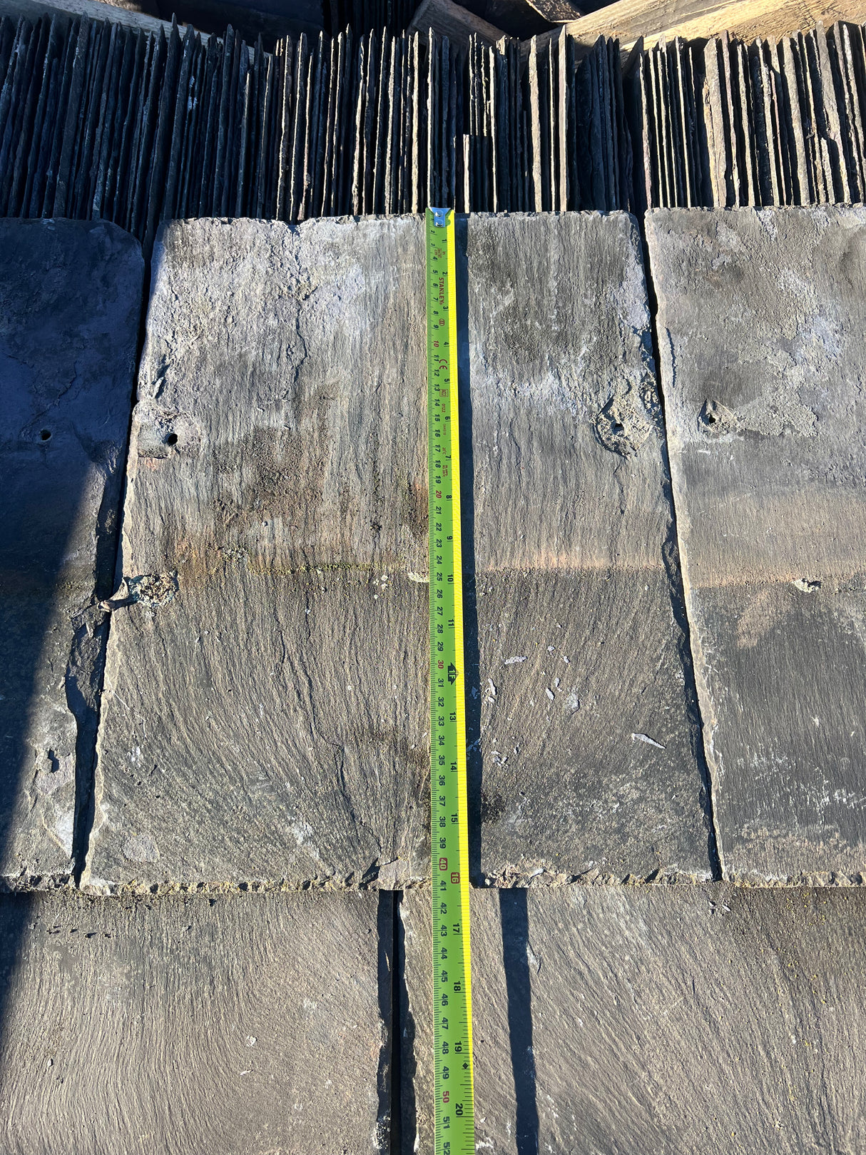 Reclaimed Welsh Blue 16” x 12” Slates - Reclaimed Brick Company