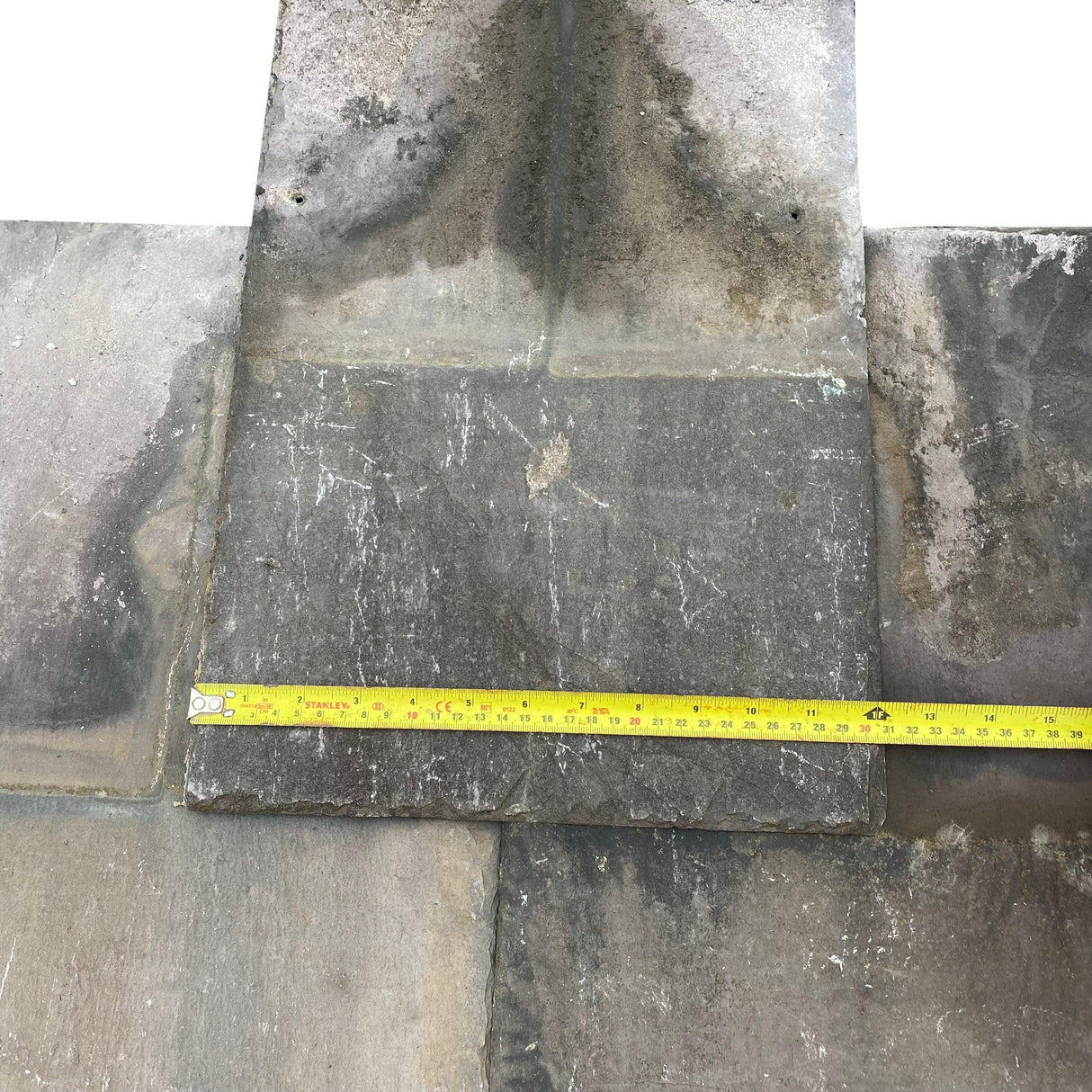 Reclaimed Welsh Blue 20” x 12” Slates - Reclaimed Brick Company