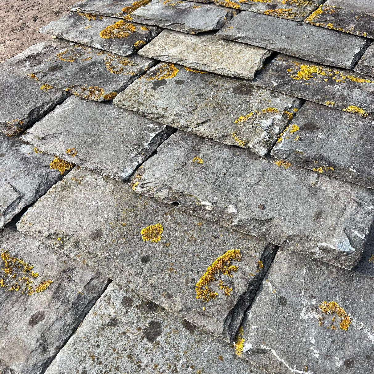 Reclaimed Westmorland Green Roof Slate - Reclaimed Brick Company