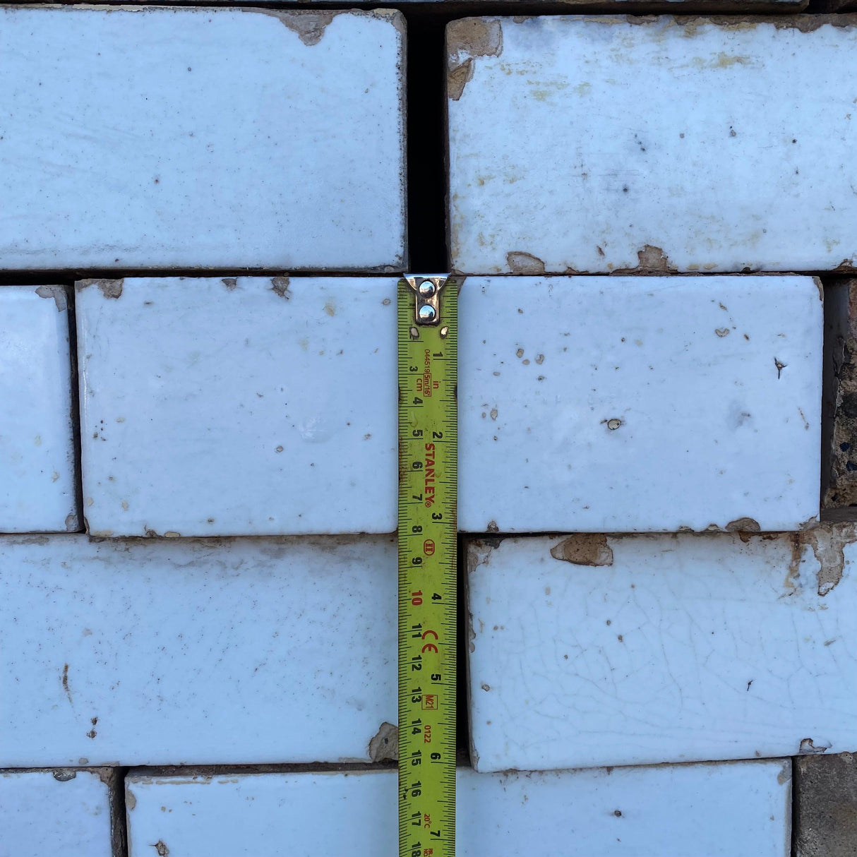 Reclaimed White Glazed Brick - Reclaimed Brick Company