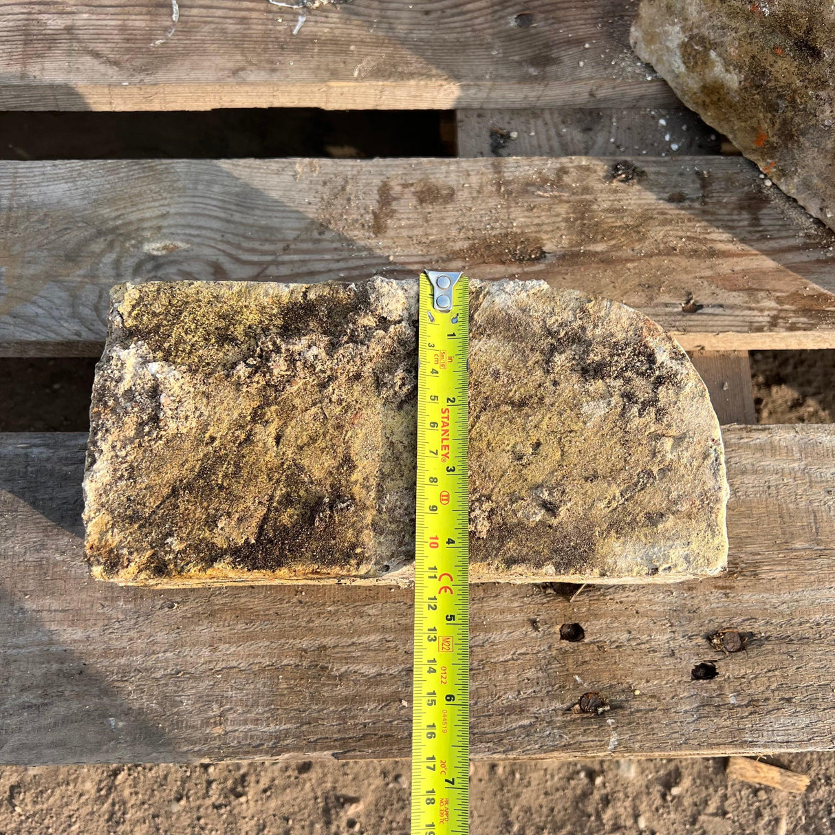 Reclaimed Yellow Handmade Single Bullnose Bricks - Reclaimed Brick Company