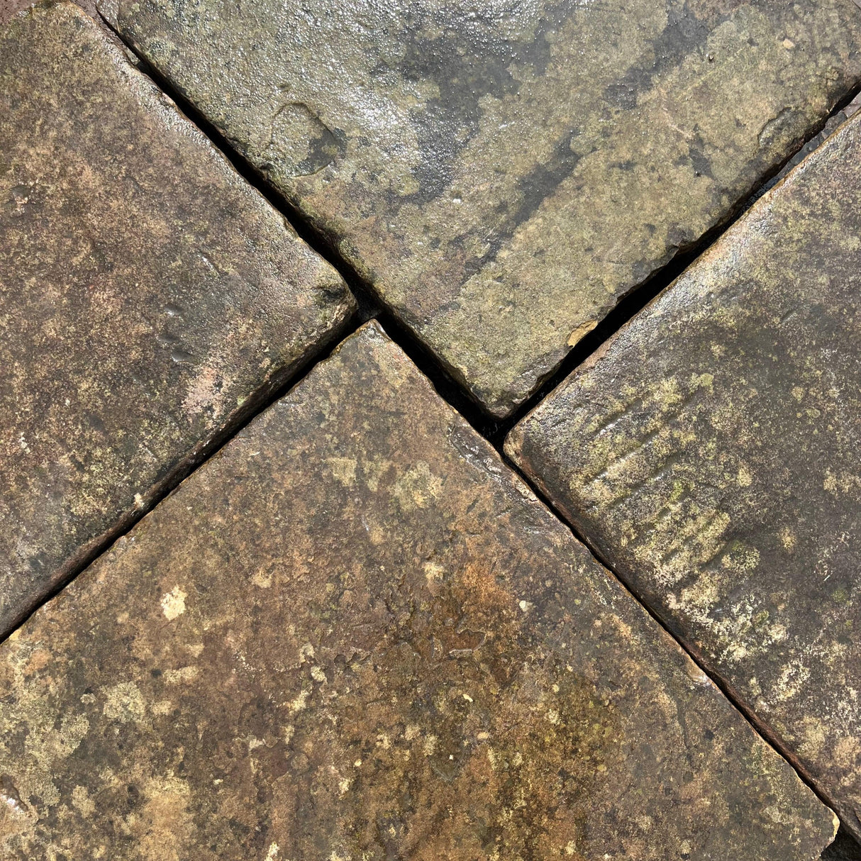 Reclaimed York Stone Flags - Per SQM - Reclaimed Brick Company