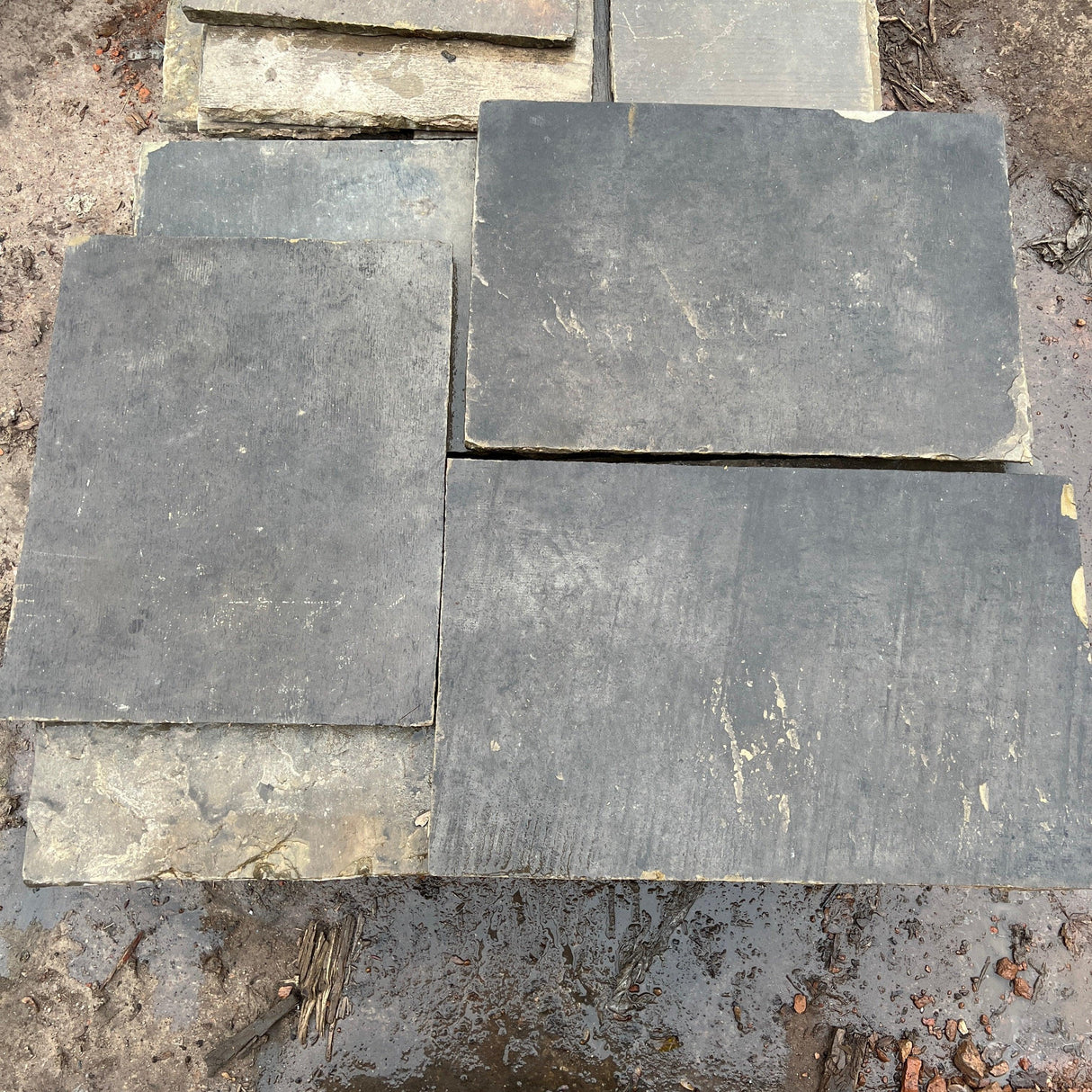 Reclaimed York Stone Paving Flag Stone
