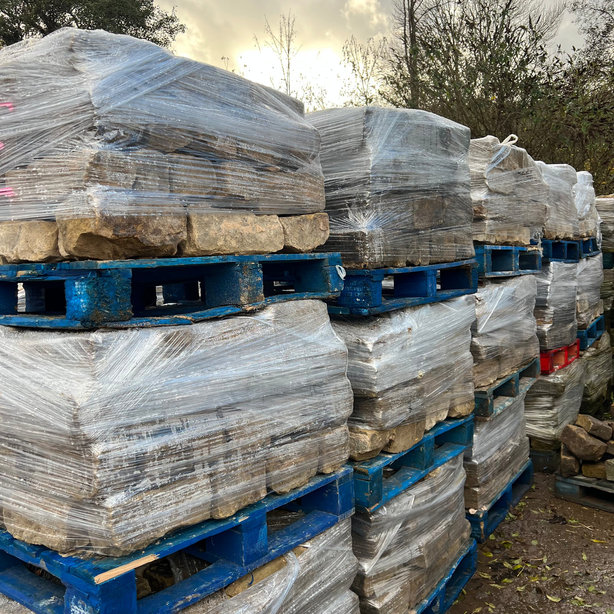 Reclaimed Facing Yorkshire Building Stone - 6” Backed Off - Reclaimed Brick Company