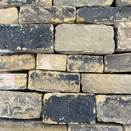 Reclaimed Facing Yorkshire Building Stone - 6” Backed Off - Reclaimed Brick Company