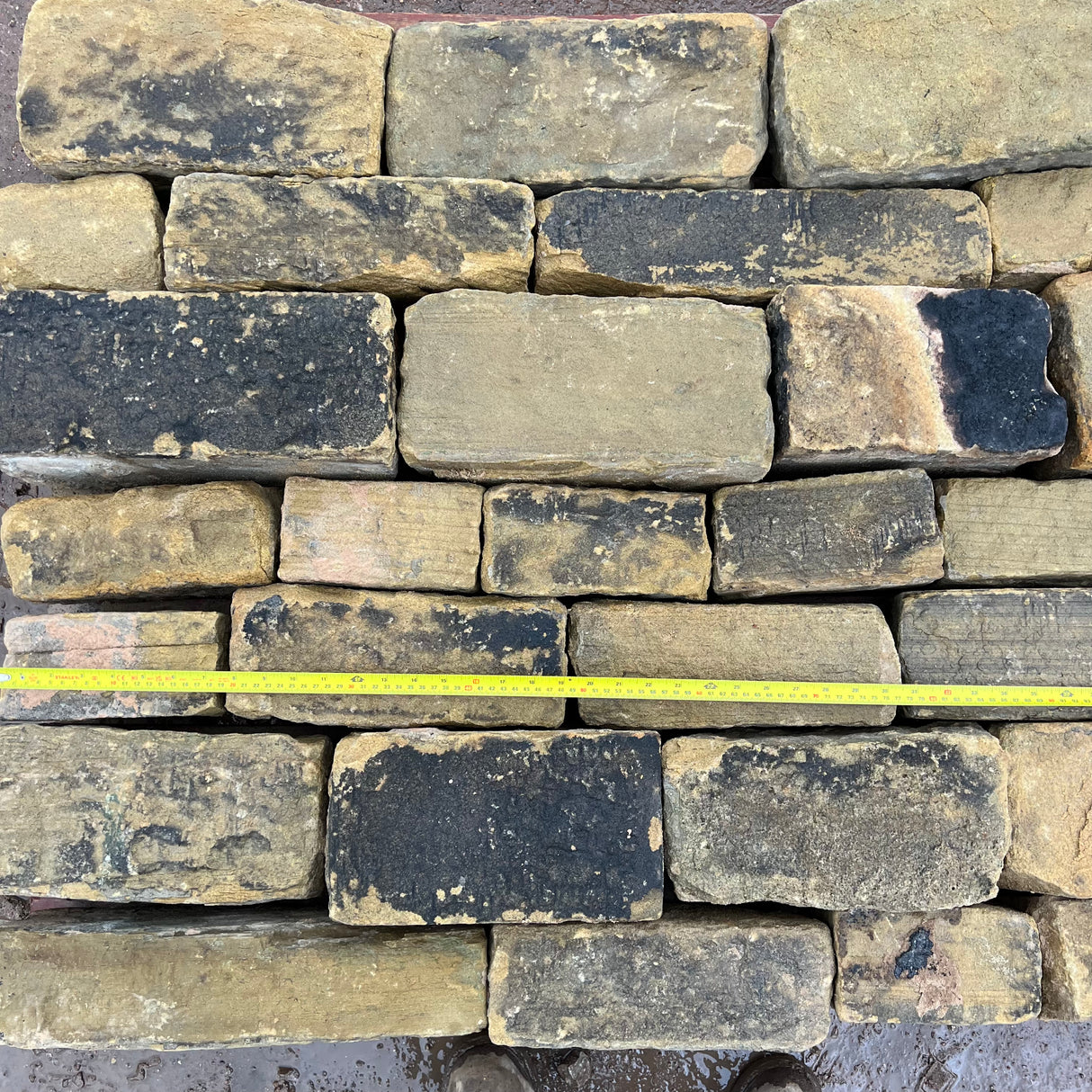 Reclaimed Facing Yorkshire Building Stone - 6” Backed Off - Reclaimed Brick Company