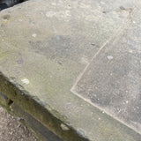 Reclaimed Yorkshire Stone Angled Wall Coping - Batch of 6 Linear Meters - Reclaimed Brick Company
