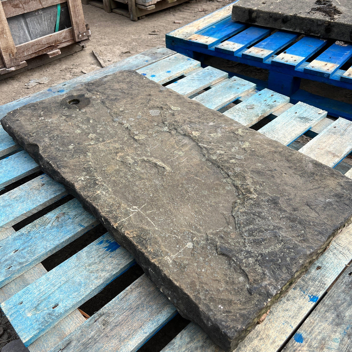 Reclaimed Yorkshire Stone Wall Coping - Batch of 11 Linear Meters - Reclaimed Brick Company