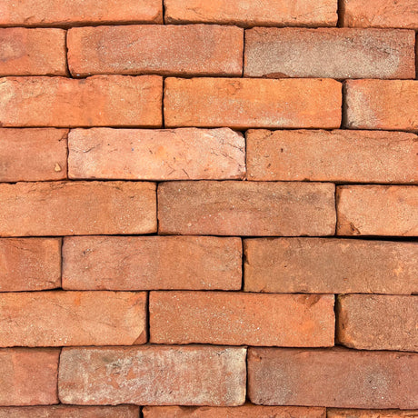 Reclamation 68mm Premium Soft Red Rubber Handmade Brick | Pack of 300 | Free Delivery - Reclaimed Brick Company