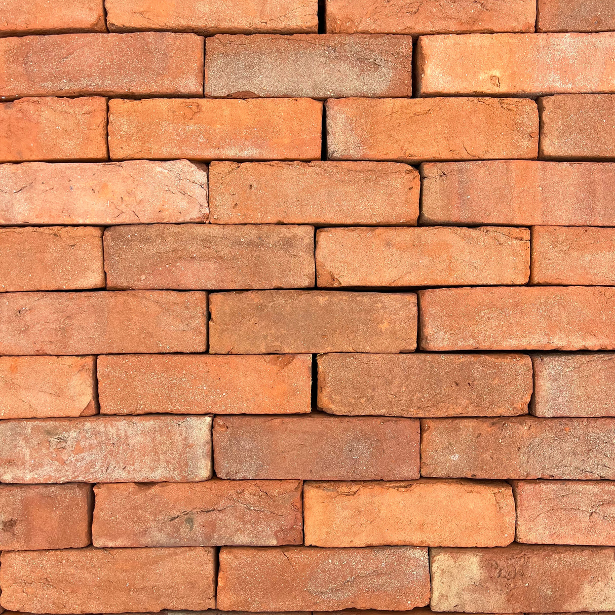 Reclamation 68mm Premium Soft Red Rubber Handmade Brick | Pack of 300 | Free Delivery - Reclaimed Brick Company