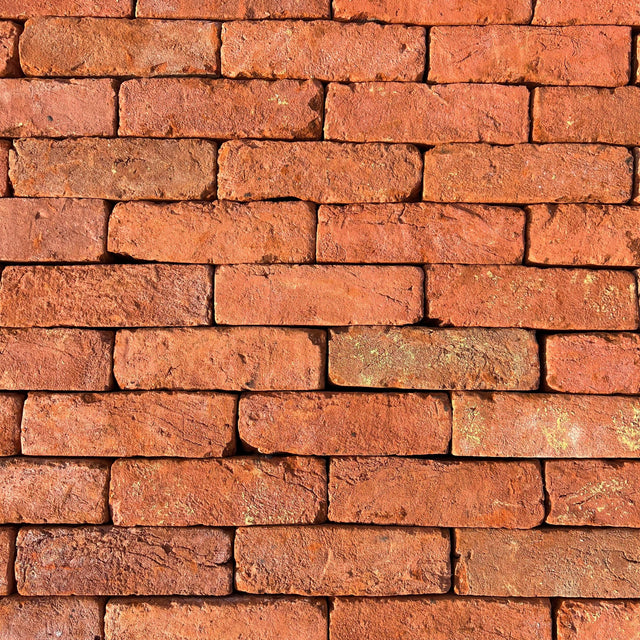 Reclamation Orange Handmade Imperial Brick | Pack of 300 Bricks | Free Delivery - Reclaimed Brick Company