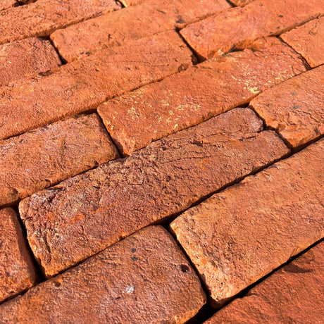 Reclamation Orange Handmade Imperial Brick | Pack of 300 Bricks | Free Delivery - Reclaimed Brick Company