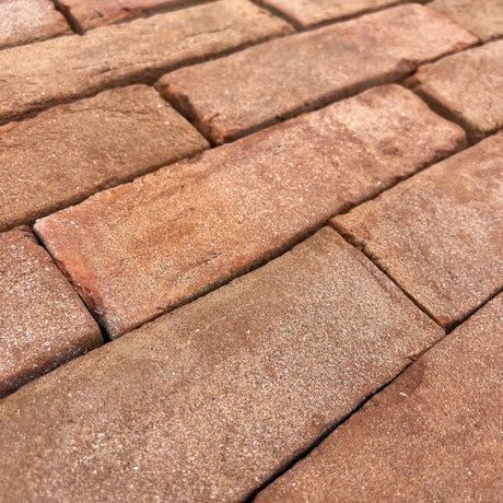 Reclamation Peach Handmade Imperial Brick | Pack of 300 | Free Delivery - Reclaimed Brick Company