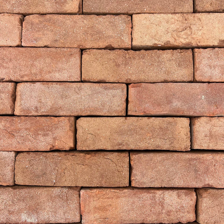 Reclamation Peach Handmade Imperial Brick | Pack of 300 | Free Delivery - Reclaimed Brick Company