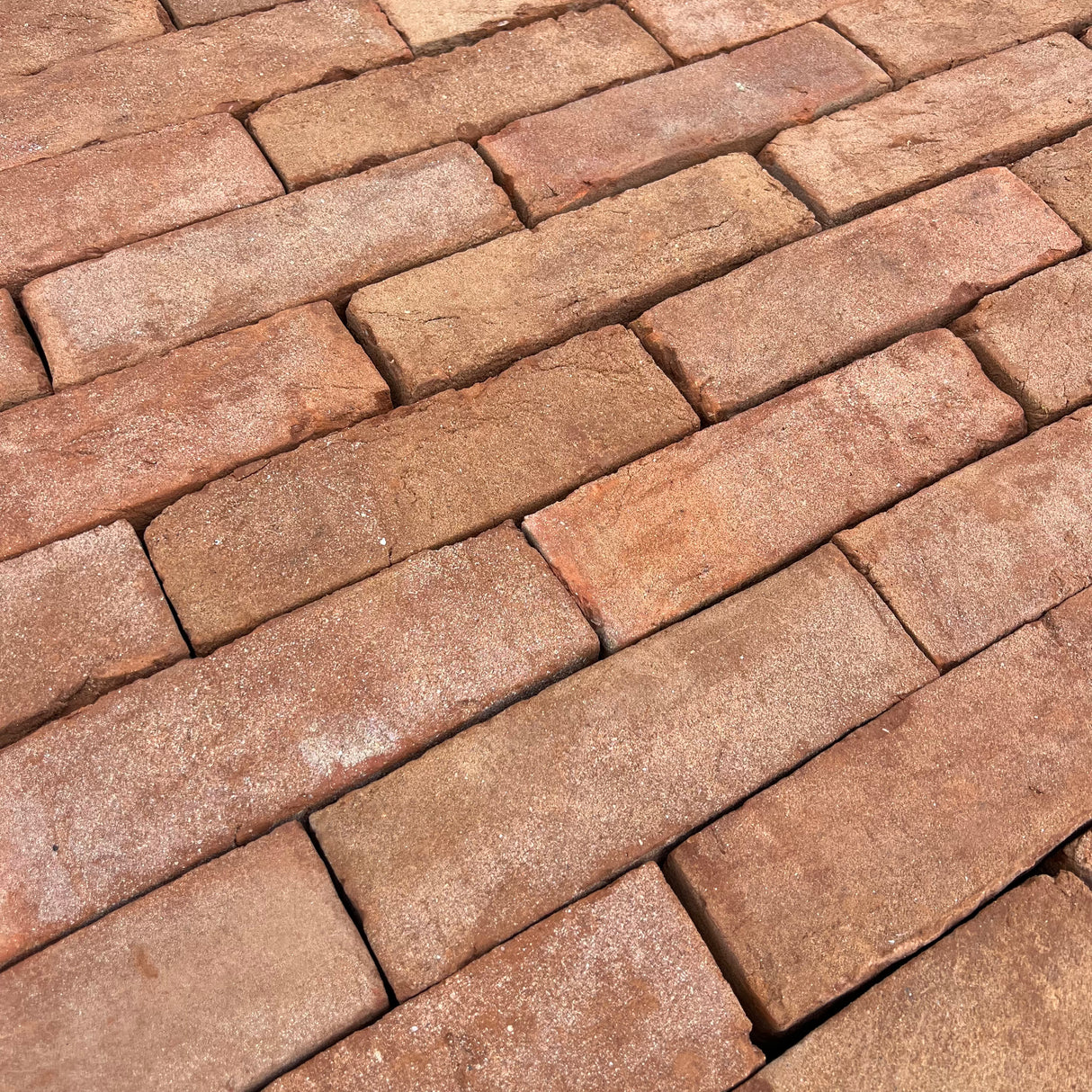 Reclamation Peach Handmade Imperial Brick | Pack of 300 | Free Delivery - Reclaimed Brick Company