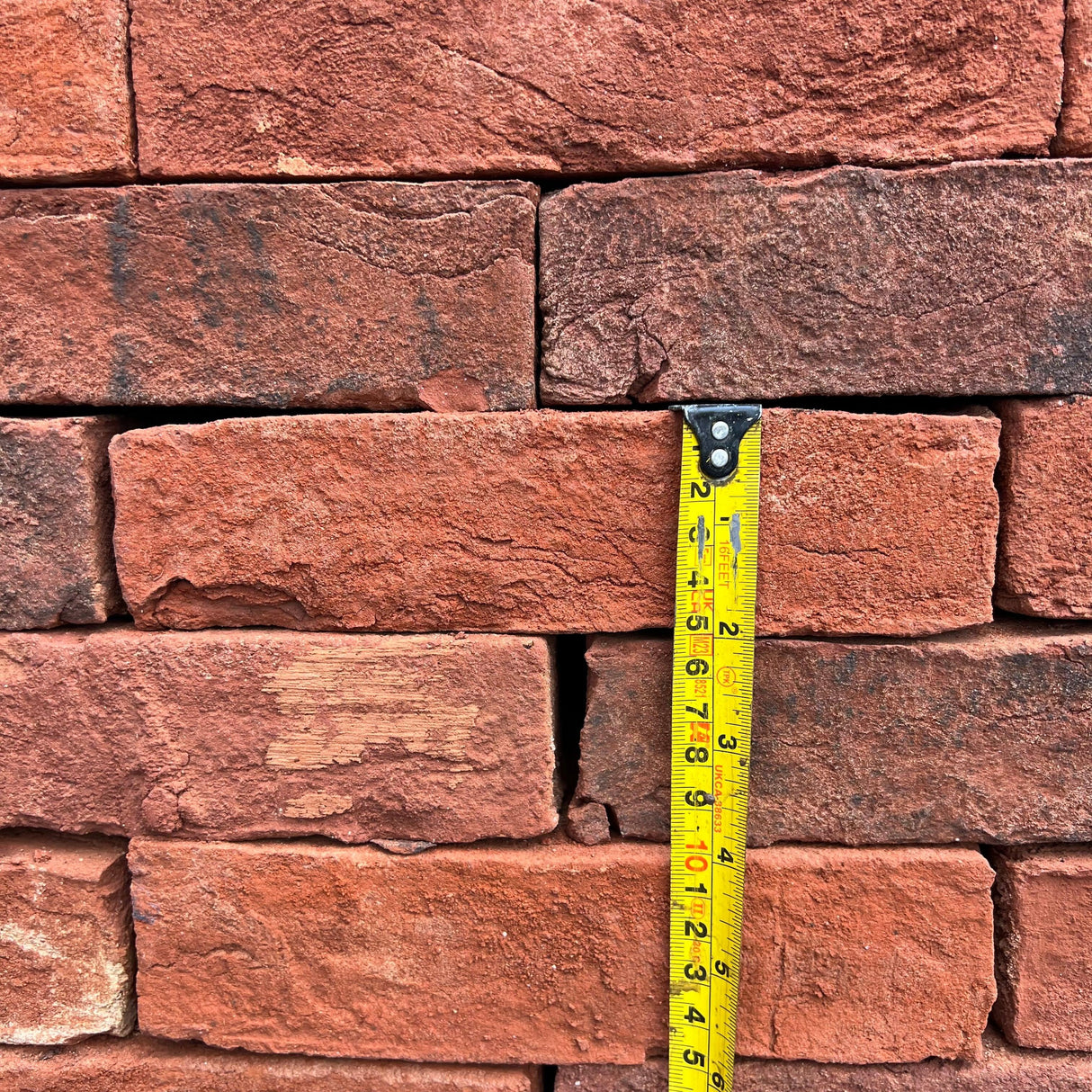 Sussex 2" / 50mm Handmade Brick - Reclaimed Brick Company