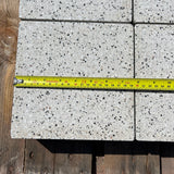 New Patio Pathway Polished Silver Concrete Paving Slabs - Reclaimed Brick Company